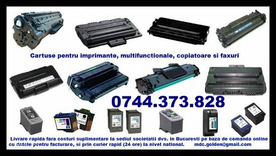 Cartus imprimante DELL cu livrare intr-o ora.