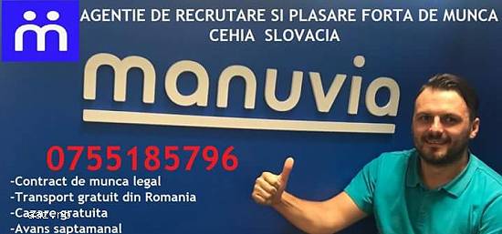 Angajam necalificati pentru fabrici automotive strainatate fara taxe
