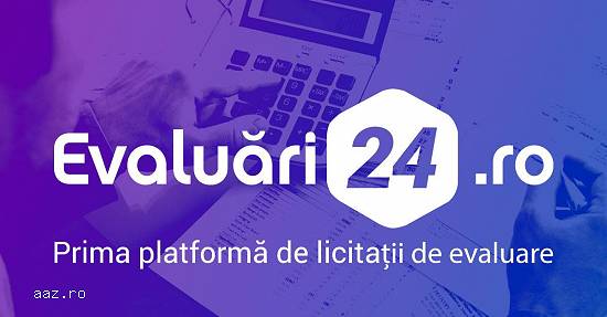Evaluari24,   prima platforma de licitatii online din Romania