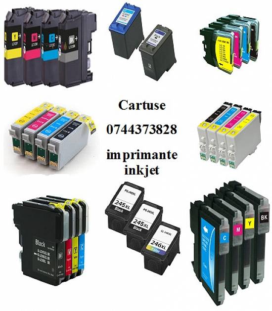 Cartuse imprimante cerneala inkjet si toner laser.