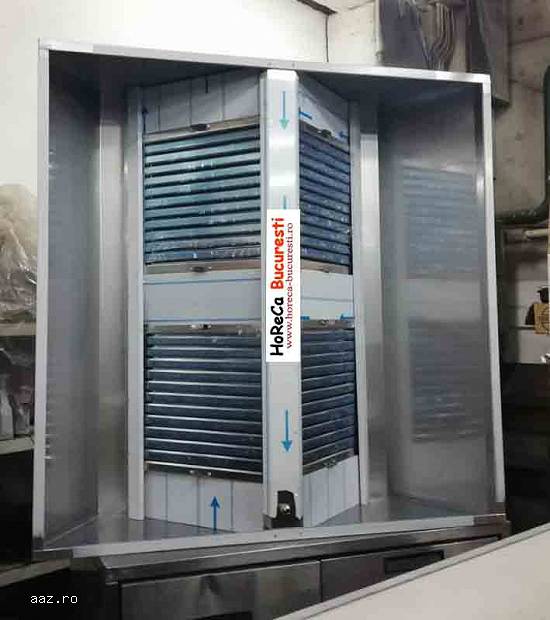 Hota inox  de centru 1.50 m profesionala
