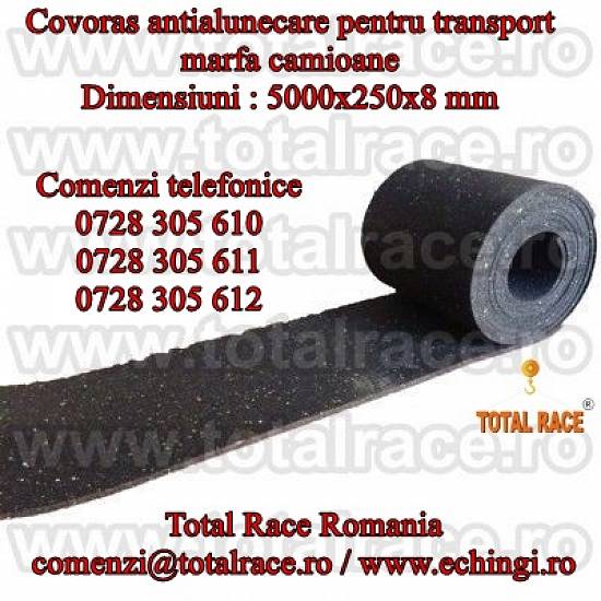 Covorase antialunecare Total Race