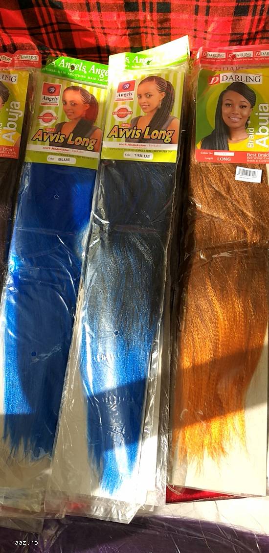 Codițe impletite afro