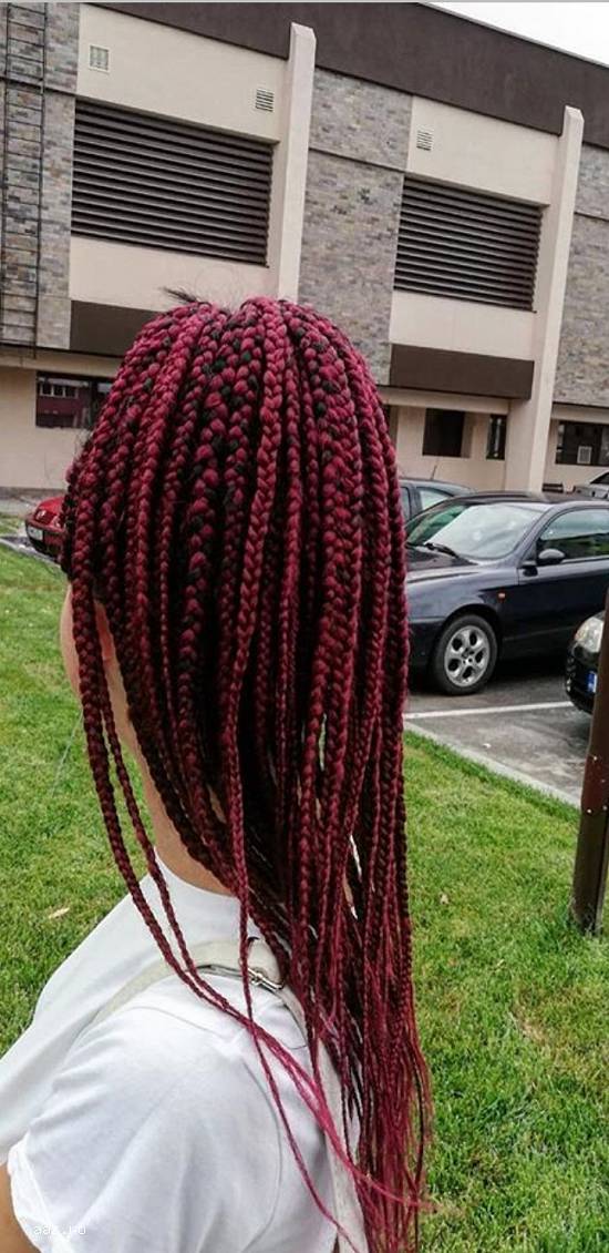 Codițe impletite afro