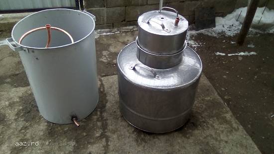 Cazane de țuică de inox
