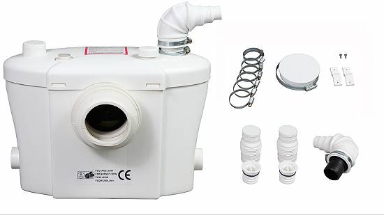 Macerator pentru baie Sanitrit H400