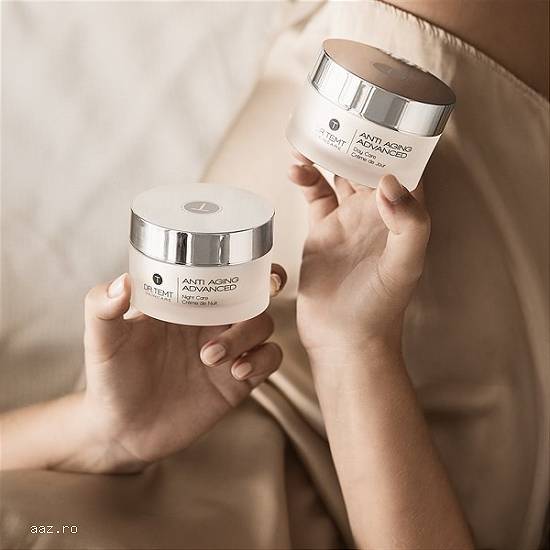 Crema antirid intensiva cu coenzima Q 10 colagen si vitamine Anti-aging Advanced Dr. Temt