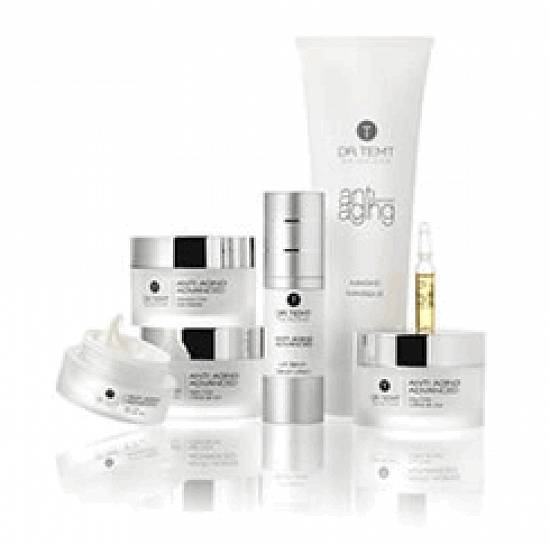 Crema antirid cu coenzima Q 10 si colagen Anti-aging Advanced de noapte Dr. Temt