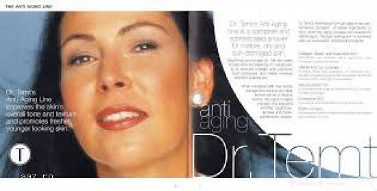 Crema antirid cu acid hialuronic si coenzima Q 10 de zi Anti-Aging Advanced Dr. Temt