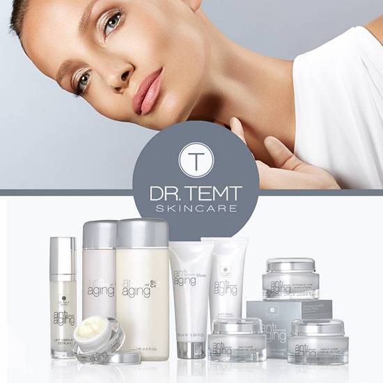 Crema antirid cu acid hialuronic si coenzima Q 10 de zi Anti-Aging Advanced Dr. Temt