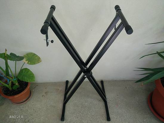 Suport claviatura,   stativ clapa,   orga  dublu X