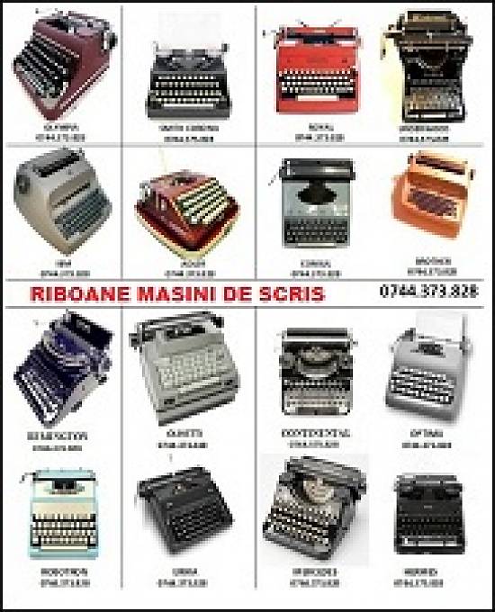 Rola,  banda pt.masina de scris Olivetti,  Adler,  Consul,   Erika,   Continental