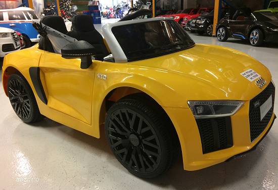 Mașinuta Cu Telecomanda Audi R8 Spyder Pentru Copii New 2018