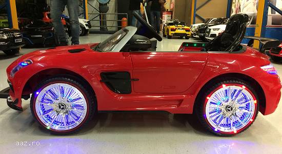 Masinuta Cu Telecomanda Mercedes SLS Deluxe AMG Pentru Copii New 2018