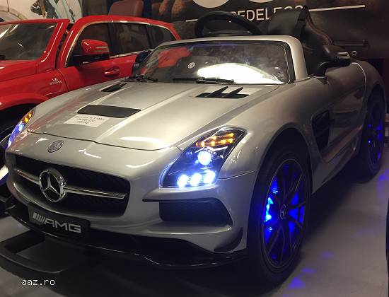 Masinuta Cu Telecomanda Mercedes SLS AMG Pentru Copii NEW 2018