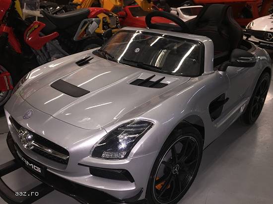 Masinuta Cu Telecomanda Mercedes SLS AMG Pentru Copii NEW 2018