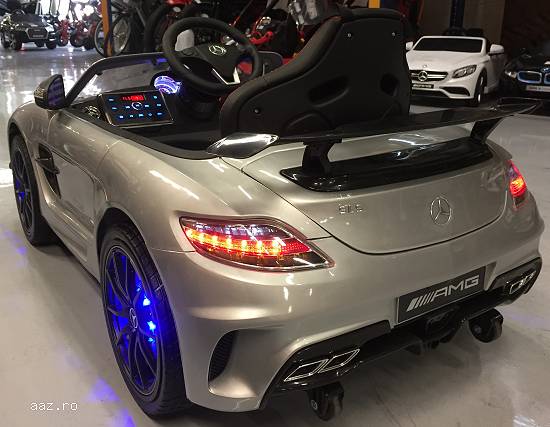 Masinuta Cu Telecomanda Mercedes SLS AMG Pentru Copii NEW 2018