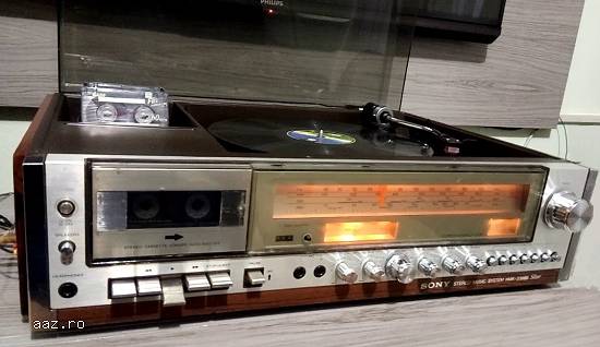 Vând: sistem muzical SONY HMK 339,   discuri vinil,   casetofoane deck AKAI GXF 31 și GXF 35,   ca