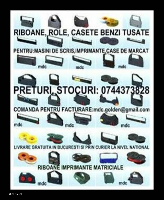 ribboane ptr.masini scris