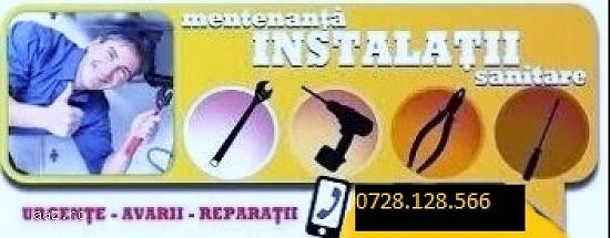 Instalator  Sanitar Autorizat in Timisoara+Jud.Timis  si Arad +Jud.Arad