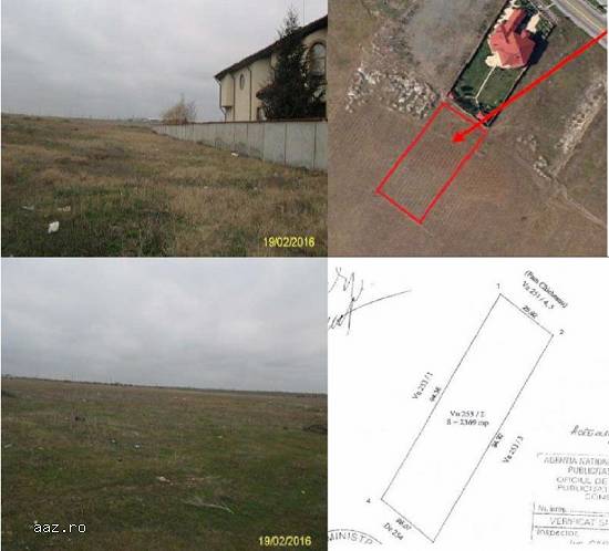 Teren 2500 mp,   zona Palazu Mare,   Constanta