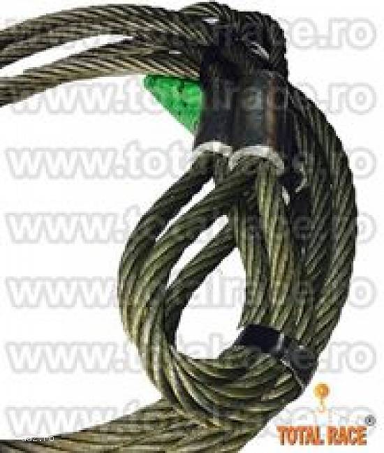 Cabluri de ridicare ,   sufe ridicare metalice Total Race