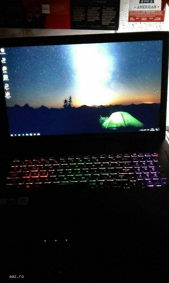 Laptop Gaming ASUS ROG GL753VE I7-7700 1050TI 4 GB