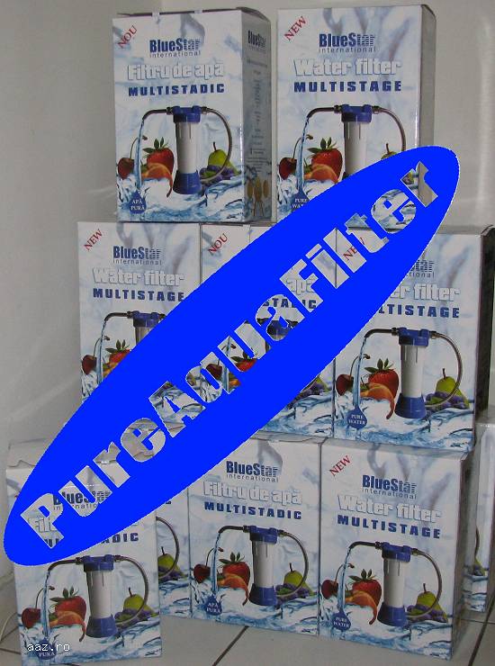 Filtru apa antibacterian M4 multistadic triplu medaliat cu aur