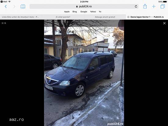 Vand Dacia Logan MCV an 2007