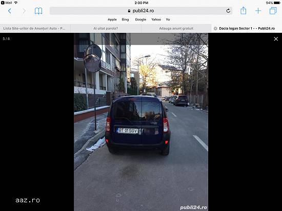 Vand Dacia Logan MCV an 2007