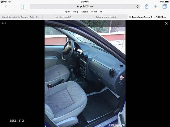 Vand Dacia Logan MCV an 2007