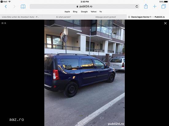 Vand Dacia Logan MCV an 2007