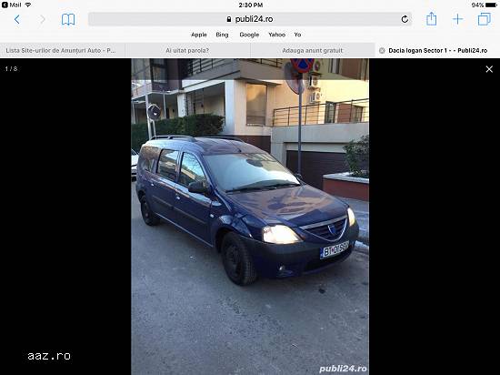 Vand Dacia Logan MCV an 2007