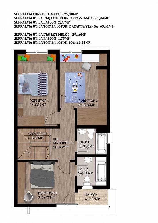 Casa tip duplex Prelungirea Ghencea nr 264A(sector 6)