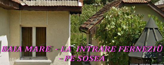 CASA LA SOSEA [INTRARE IN FERNEZIU]