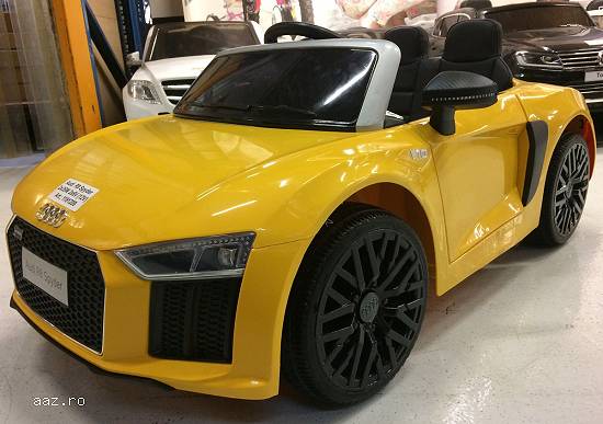 Mașinuta Electrica Audi R8 Spyder Pentru Copii New 2018
