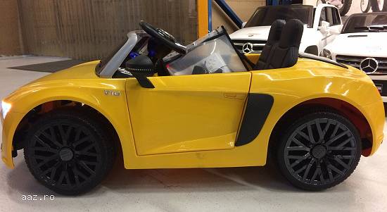 Mașinuta Electrica Audi R8 Spyder Pentru Copii New 2018