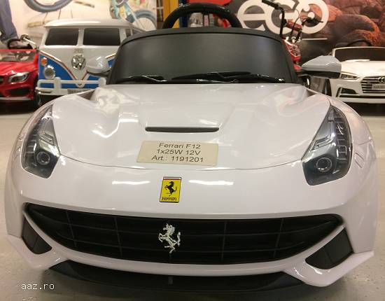 Masinuta Electrica Ferrari F12 Pentru Copii New 2019