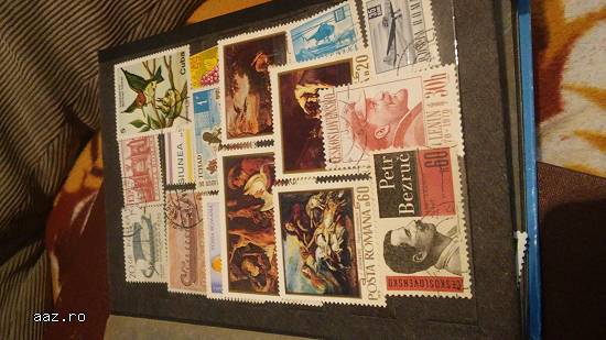 vind clasor cu timbre vechi pentru colectioneari din ani 1860-1978