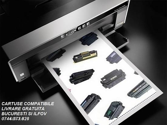 Cartuse,  tonere HP,   Canon,   Xerox,   Lexmark,   Samsung,   Brother,   Epson