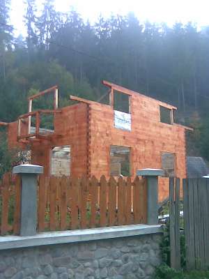 cabane din lemn