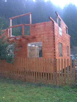 cabane din lemn