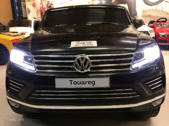 Masina Electrica VW Touareq Negru Pentru Copii New 2019