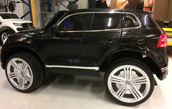 Masina Electrica VW Touareq Negru Pentru Copii New 2019