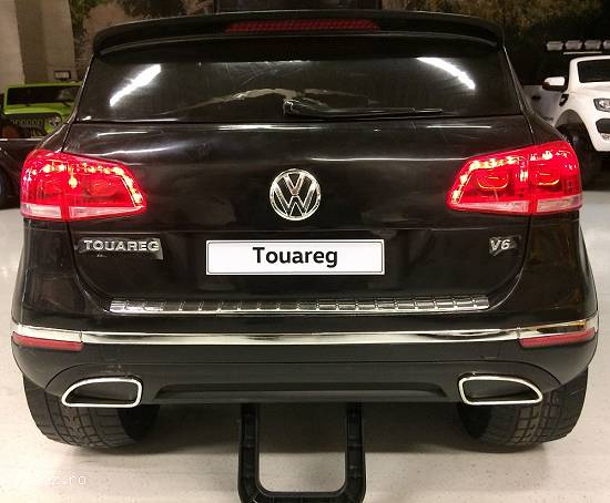 Masina Electrica VW Touareq Negru Pentru Copii New 2019