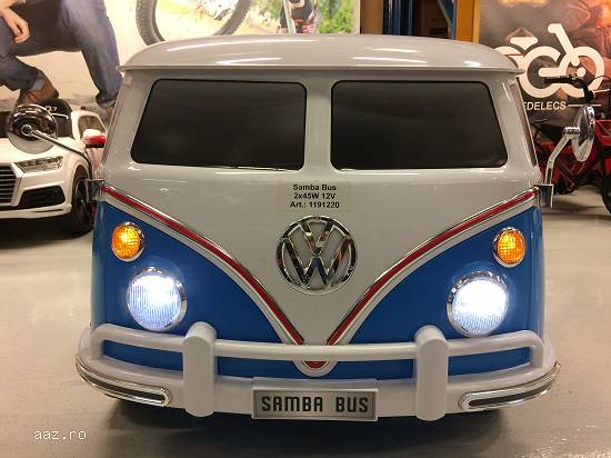 Masina Electrica VW Samba Bus Pentru Copii New 2019