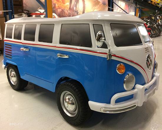 Masina Electrica VW Samba Bus Pentru Copii New 2019