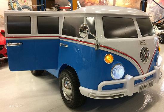 Masina Electrica VW Samba Bus Pentru Copii New 2019