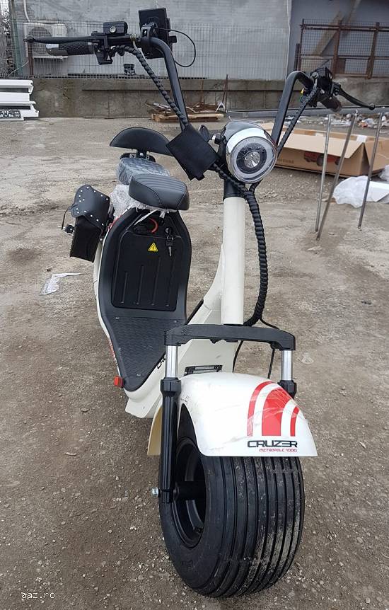 Scuter electric NITRO Eco Cruzer 1000W 60V cu 2 locuri + Accesorii