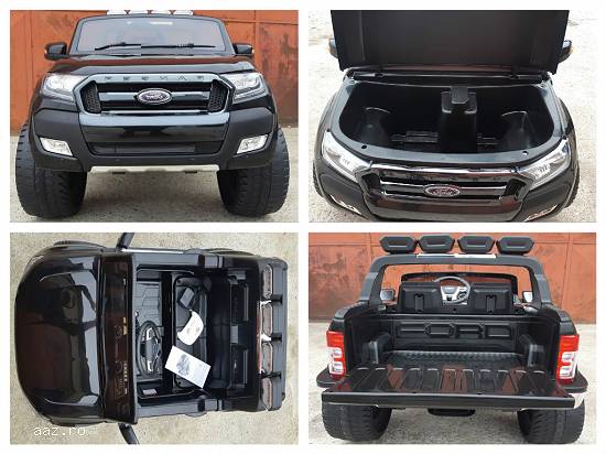 Masina electrica pentru Copii Ford Ranger WILDTRAK 2x 35W 12V cu Bluetooth